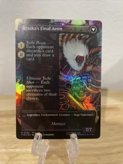 MTG Jecht, Reluctant Guardian / Braska’s Final Aeon Borderless FOIL #0363 NM/M - Image 2