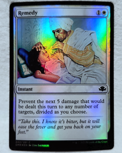 Remedy 22/261 Dominaria Remastered Foil Magic The Gathering TCG - Image 1