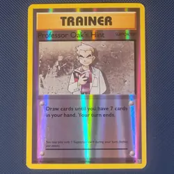 Professor Oak's Hint 84/108 - Evolutions - Reverse Holo Pokemon Card - MP - Image 1