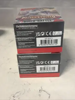 2 x Paldea Evolved Build And Battle Boxes New & Sealed Pokemon Scarlet & Violet - Image 5