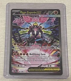 Pokemon Mega Zygarde EX Perfect Order 120/088 SIR Special Illustration Rare - Image 1