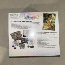 Pokemon Prismatic Evolutions Elite Trainer Box ETB New Sealed. Slight tear(Side) - Image 3