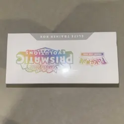 Pokemon Prismatic Evolutions Elite Trainer Box ETB New Sealed. Slight tear(Side) - Image 5
