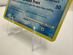 Pokemon Froslass LV 45 2/99 Rare Arceus Platinum Holo Foil Vintage Holo Bleed - Image 4