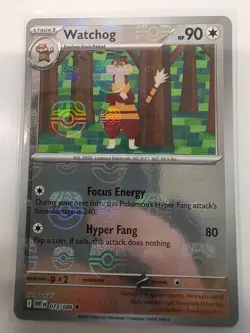Watchog 071/086 NM – Master Ball Holo – 2025 S&V TCG Pokemon White Flare - Image 1