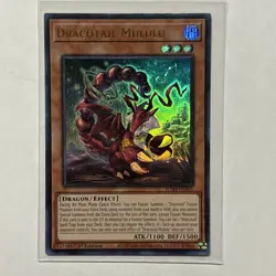 Yu-Gi-Oh! Dracotail Mululu Ultra Rare 1st Ed NM Justice Hunters JUSH-EN005 - Image 1