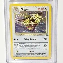 Pokemon Pidgeot Holo 8/64 from Jungle Unlimited 1999 CGC 9 Mint - Image 2
