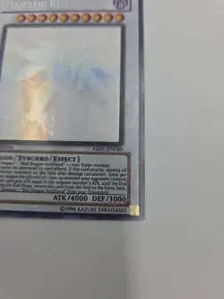 YuGiOh! Majestic Red Dragon ABPF-EN040 Ghost Rare 1st Edition Near Mint - Image 5