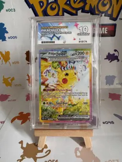 Pikachu 238/191 SIR Pokemon Card S&V Surging Sparks ACE 10 PERFECT SUBGRADES - Image 1