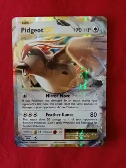 Pidgeot EX 64/108 MINT -Ultra Rare Pokemon Card- XY Evolutions (4c) - Image 1
