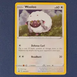 Wooloo SWSH011 - SWSH Black Star - Promo Holo Pokemon Card - M / NM - Image 1