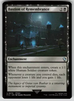 Bastion of Remembrance Uncommon Commander: FINAL FANTASY 274 MTG Near Mint 2025 - Image 1