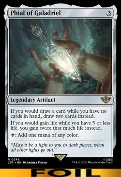 Phial of Galadriel ** FOIL ** #248 - Lord of the Rings - NM MTG - Image 1