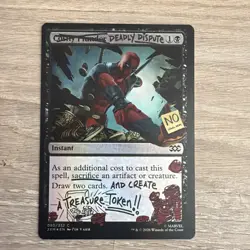 Deadly Dispute 080/332 FOIL 2026 MTG Secret Lair Drop Deadpool - Image 1