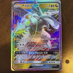 Pokemon - Palkia GX 101/156 SM Forbidden Light Ultra Rare Holo Card - Image 1