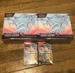 Chaos Rising Pokemon Center Bundle | 2x PC ETB-2x BB - Image 1