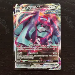 Metagross VMAX 113/198 Pokemon Chilling Reign SWSH Full Art Ultra Rare Holo NM - Image 1