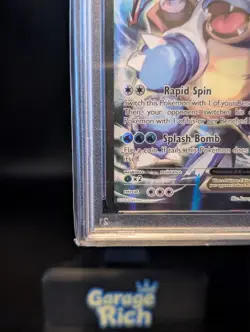 PSA 7 Blastoise ex XY122 - Black Star Promo Red & Blue Coll. Pokemon TCG NM - Image 4