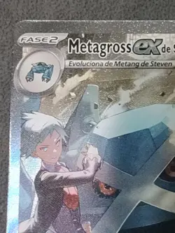 Steven's Metagross ex SPANISH 289/217 Secret Rare Holo POKEMON TCG - Image 4