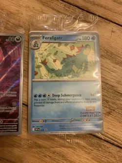 Pokemon 2024 Illustration Contest Promos Sealed Rare + Pokemon Pecharunt Sealed - Image 5