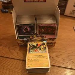 Pokemon Surging Sparks Bulk Incuding Reverse Holos 400 Cards Roughly - Image 1