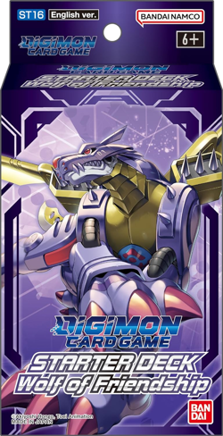 | Digimon Card Game: Starter Deck - Wolf of Friendship (ST16) | Card Game | Ages - Image 2
