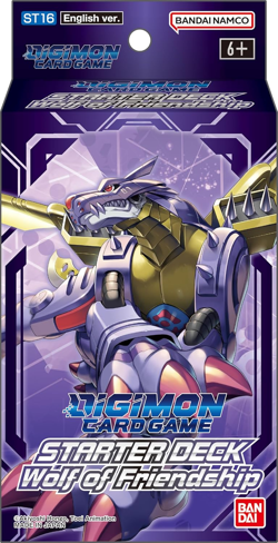 | Digimon Card Game: Starter Deck - Wolf of Friendship (ST16) | Card Game | Ages - Image 4