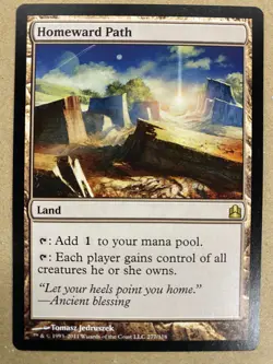 MTG 1x Homeward Path # 277 Commander 2011 Legacy Magic the Gathering Card x1 NM - Image 1