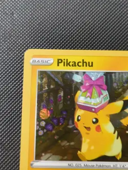 Pokemon Pikachu SWSH234 Cosmos Holo Black Star Promo Card - Image 2