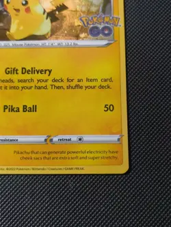 Pokemon Pikachu SWSH234 Cosmos Holo Black Star Promo Card - Image 4