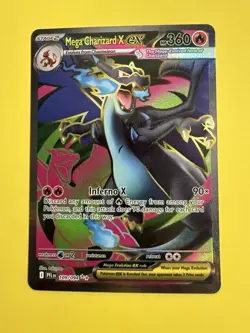 Pokemon ~ Mega Charizard X Ex 109/94 ~ Phantasmal Flames ~ Ultra Rare Full Art - Image 1