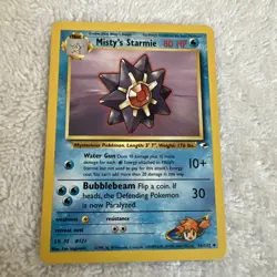 1995, 96, 98 Pokemon Card **Misty's Starmie** - Gym Heroes Set 56/132 - Uncommon - Image 1