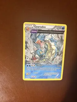Pokemon 2015 XY Ancient Origins Gyarados 21/98 Cosmos Holo Θ Double HP 130 - Image 2