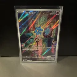 Bronzor | Temporal Forces | 170/162 NM | Illustration Rare | Pokemon TCG - Image 1