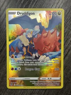 Druddigon TG09/TG30 SWSH12: Silver Tempest Pokemon TCG NM - Image 1