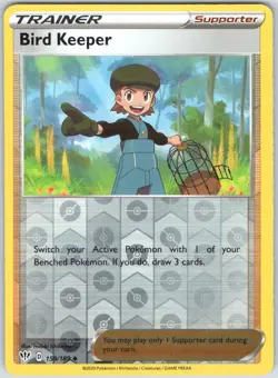 Bird Keeper 159/189 Uncommon Darkness Ablaze Pokemon Reverse Holo NM - Image 1