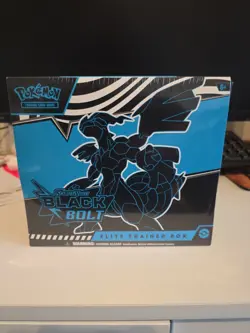 Pokemon Scarlet and Violet Black Bolt Elite Trainer Box BRAND NEW ETB SEALED - Image 1