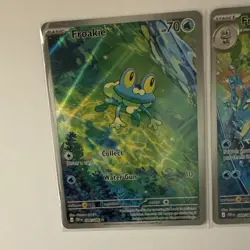 [Connecting Arts 🐸] Froakie 088/086 & Frogadier - 089/086 NM - Chaos Rising - Image 2