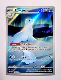 Dewgong 097/094 Me02: Phantasmal Flames Holo Illustration Rare NM Pokemon TCG - Image 1