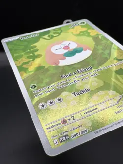 Rowlet 90/88 Illustration Rare, Perfect Order, Full Art Holo, Pokemon TCG, NM - Image 3