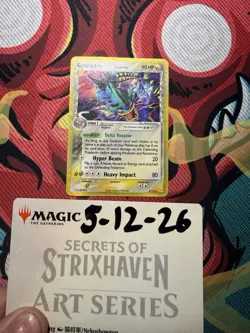 Pokemon Gyarados Delta Species 8/110 EX Holon Phantoms Holo Rare 90 HP - Image 2