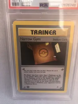 PSA 9 MINT Pokemon Base Set 2 Pinsir Dugtrio Lass & 1st Ed Gym Heroes Narrow Gym - Image 3