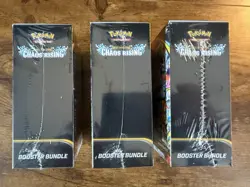 3 Booster Bundles - Pokemon TCG ME04: Chaos Rising New Sealed Free Shipping! - Image 2