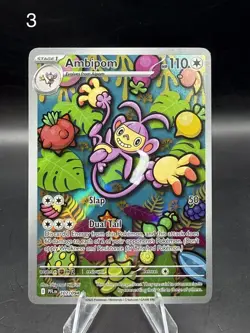 Ambipom 107/094 - 2025 Pokemon Phantasmal Flames Illustration Rare - Full Art - Image 5