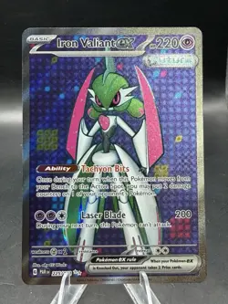Pokemon Iron Valiant ex #225/182 English Paradox Rift - Image 1
