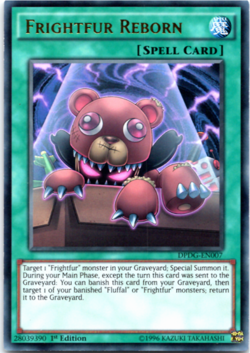 EURO Frightfur Reborn - DPDG-EN007 - Ultra Rare - 1st Edition Yugioh - Image 1