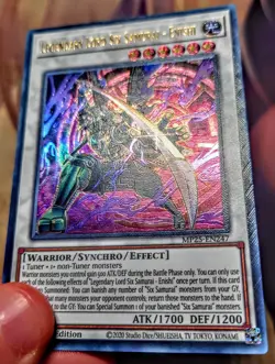 Yu-Gi-Oh! Ultimate Rare Style Legendary Lord Six Samurai - Enishi - Image 5