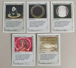 Circle of Protection all 5 colors MTG - REVISED (3rd) - ENGL. - ©1994 NM/M - Image 3