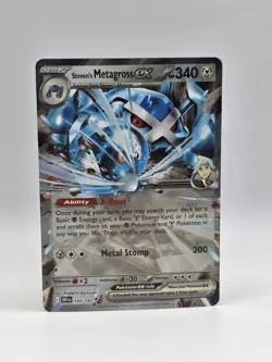 Stevens Metagross ex 145/182 - Pokemon Destined Rivals - Near Mint Ultra Rare - Image 1