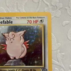 Clefable (1) Holo Rare 1st Edition Jungle 01/64 LP Pokemon TCG - Image 3